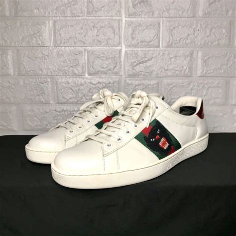 gucci ace panther|Men's Gucci Ace sneaker with Web .